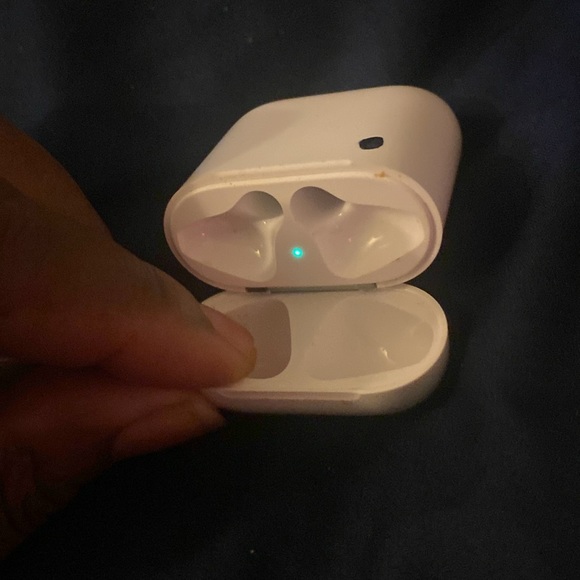 Like new air pods. Charged and ready to go. Air pods 100% and 50% case charged. - Picture 3 of 3